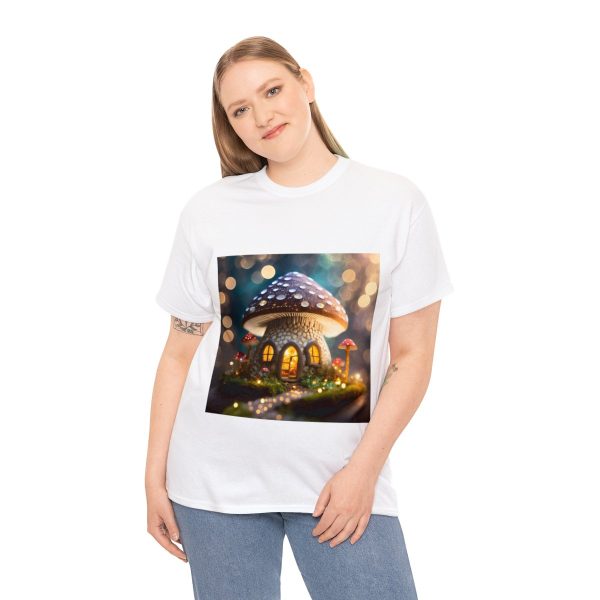 Mushroom Home Cotton T-Shirt - Image 16