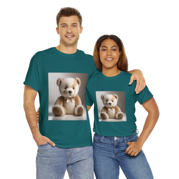 Teddy Bear Unisex Cotton T-Shirt - Image 97