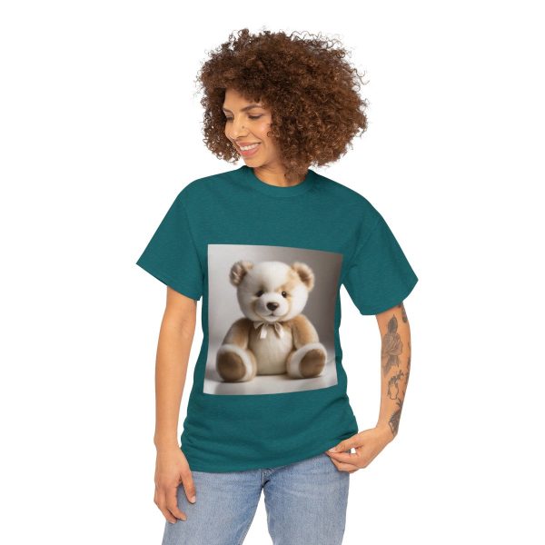 Teddy Bear Unisex Cotton T-Shirt - Image 100