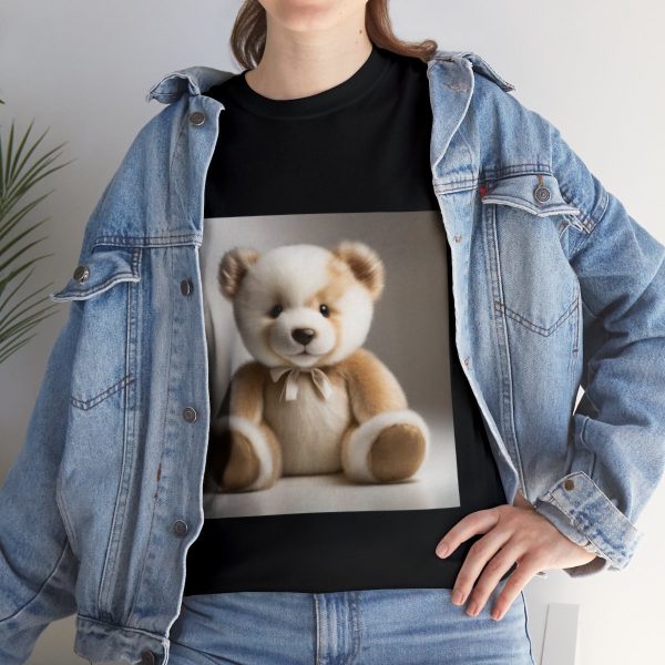 Teddy Bear Unisex Cotton T-Shirt - Image 34