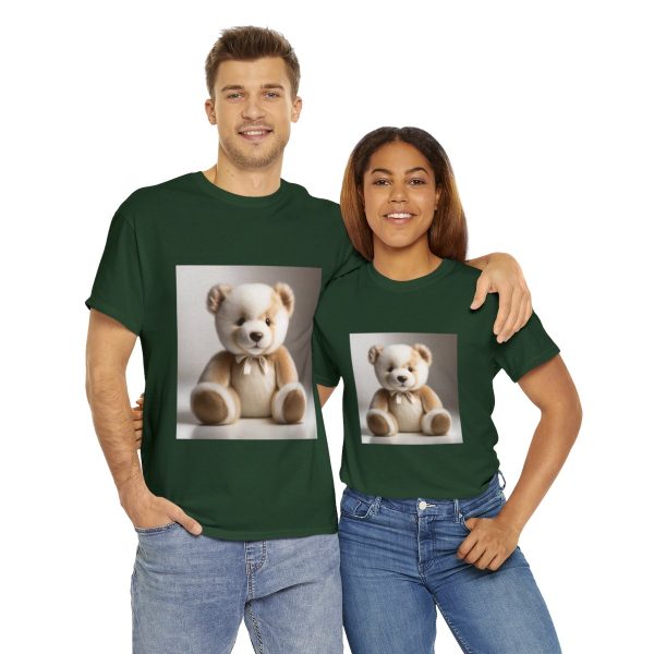 Teddy Bear Unisex Cotton T-Shirt - Image 73