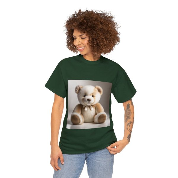Teddy Bear Unisex Cotton T-Shirt - Image 76