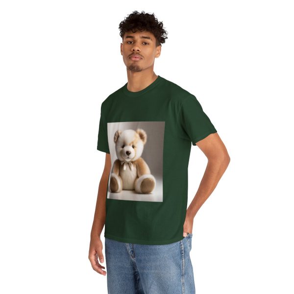 Teddy Bear Unisex Cotton T-Shirt - Image 79