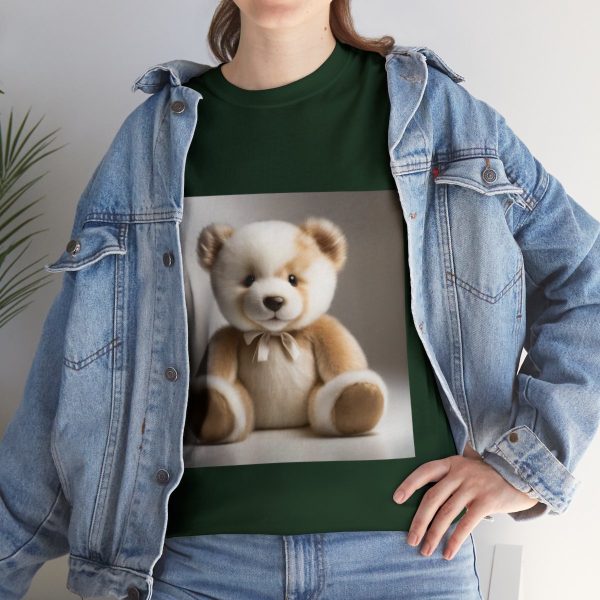 Teddy Bear Unisex Cotton T-Shirt - Image 82