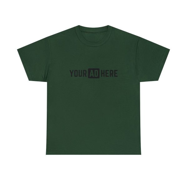 Your Ad Here Unisex Heavy Cotton T-Shirt - Image 74