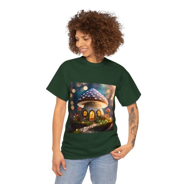 Mushroom Home Cotton T-Shirt - Image 109