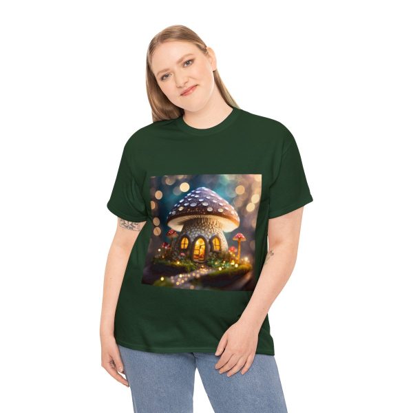 Mushroom Home Cotton T-Shirt - Image 112