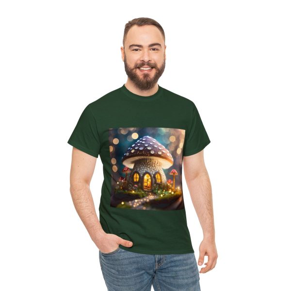Mushroom Home Cotton T-Shirt - Image 113