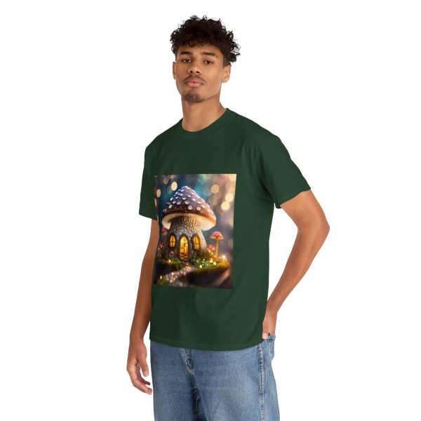 Mushroom Home Cotton T-Shirt - Image 114