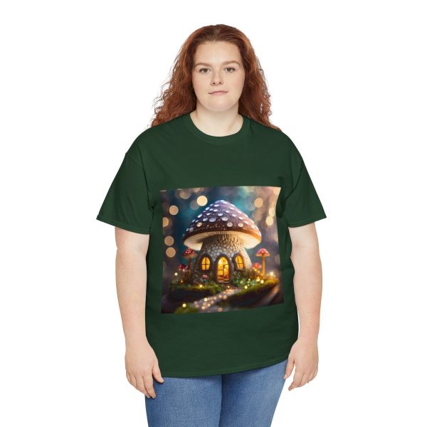 Mushroom Home Cotton T-Shirt - Image 115