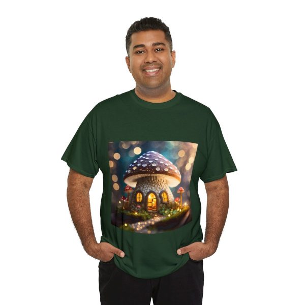 Mushroom Home Cotton T-Shirt - Image 116