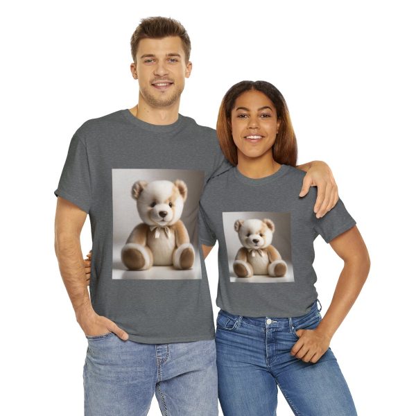 Teddy Bear Unisex Cotton T-Shirt - Image 85