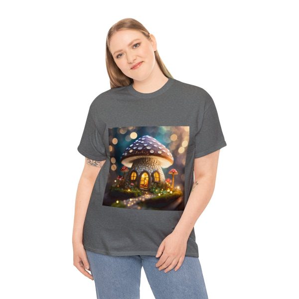 Mushroom Home Cotton T-Shirt - Image 124