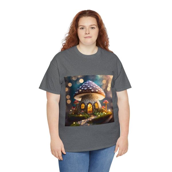 Mushroom Home Cotton T-Shirt - Image 127
