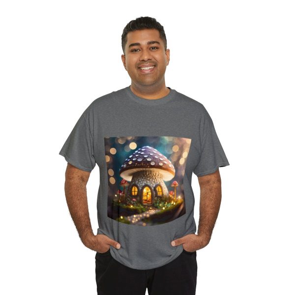 Mushroom Home Cotton T-Shirt - Image 128