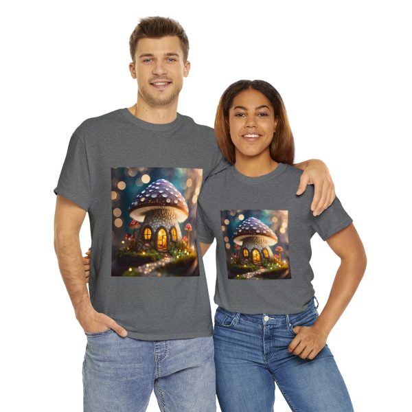 Mushroom Home Cotton T-Shirt - Image 130