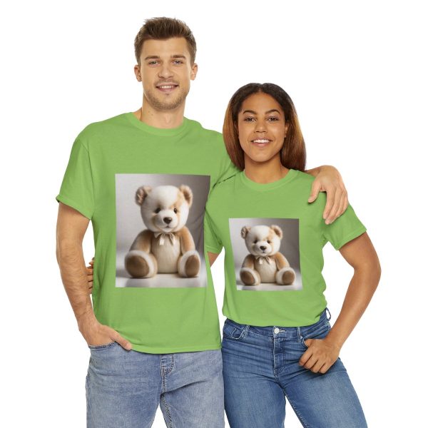 Teddy Bear Unisex Cotton T-Shirt - Image 61