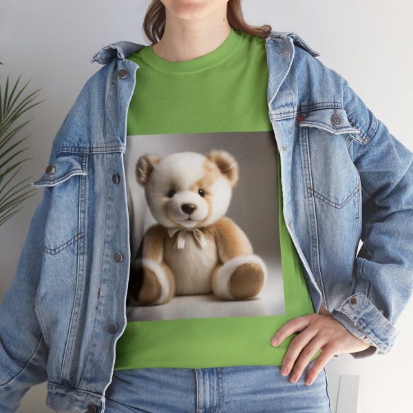 Teddy Bear Unisex Cotton T-Shirt - Image 70