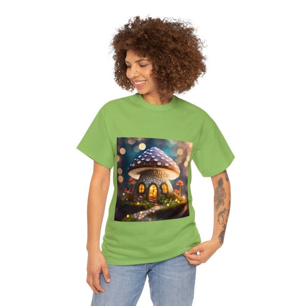 Mushroom Home Cotton T-Shirt - Image 97