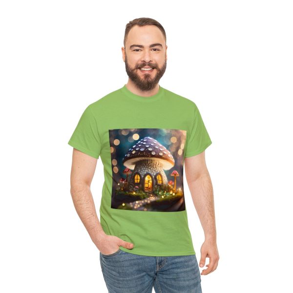 Mushroom Home Cotton T-Shirt - Image 101
