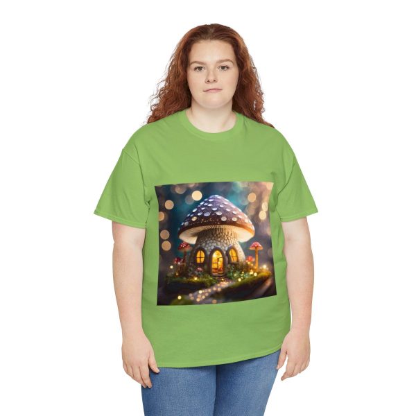 Mushroom Home Cotton T-Shirt - Image 103