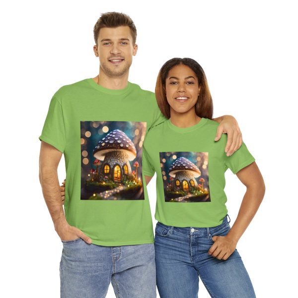 Mushroom Home Cotton T-Shirt - Image 106