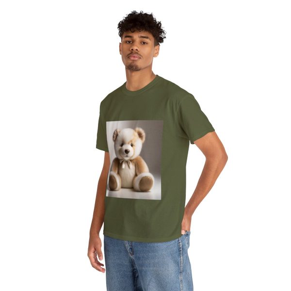 Teddy Bear Unisex Cotton T-Shirt - Image 55