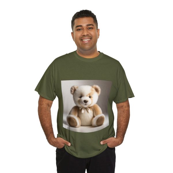 Teddy Bear Unisex Cotton T-Shirt - Image 57