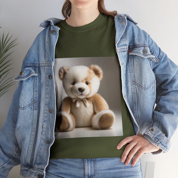 Teddy Bear Unisex Cotton T-Shirt - Image 58