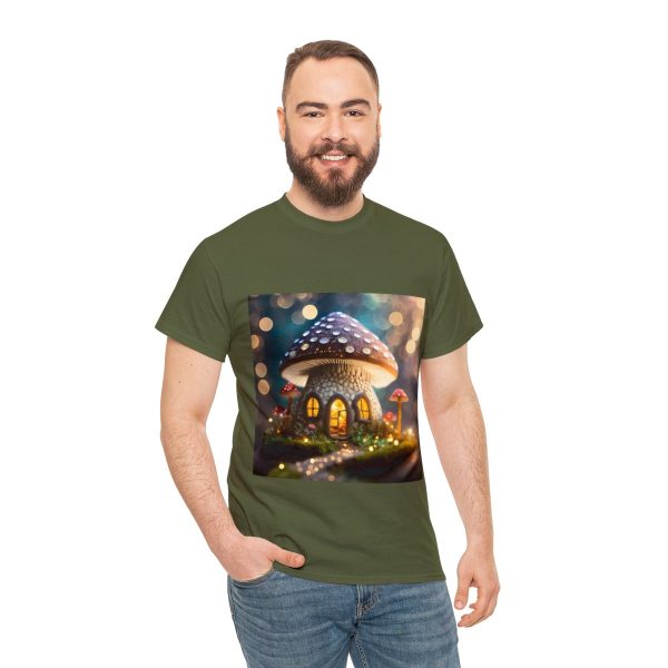 Mushroom Home Cotton T-Shirt - Image 89