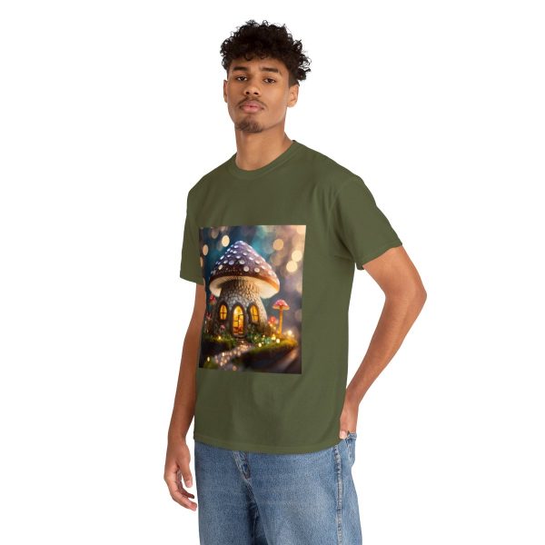 Mushroom Home Cotton T-Shirt - Image 90