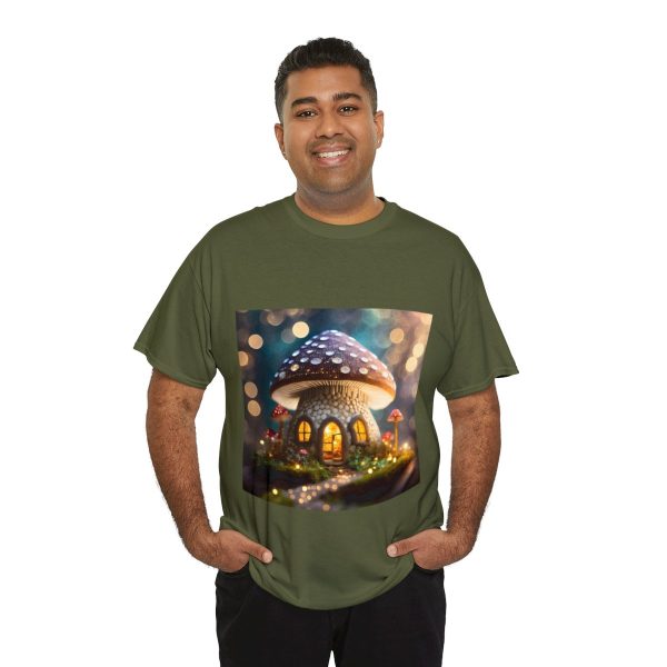 Mushroom Home Cotton T-Shirt - Image 92